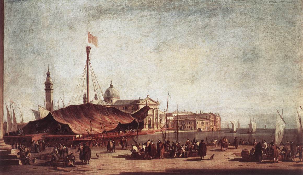 The Piazzetta, Looking toward San Giorgio Maggiore dh